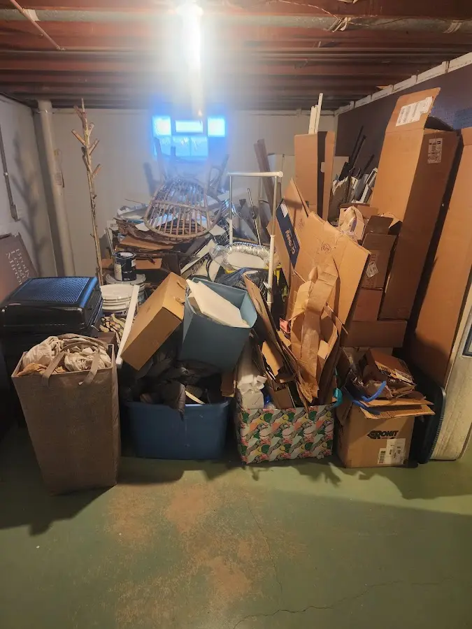 Roll-off dumpster container at job site for Construction Dumpster Rental in Starkville